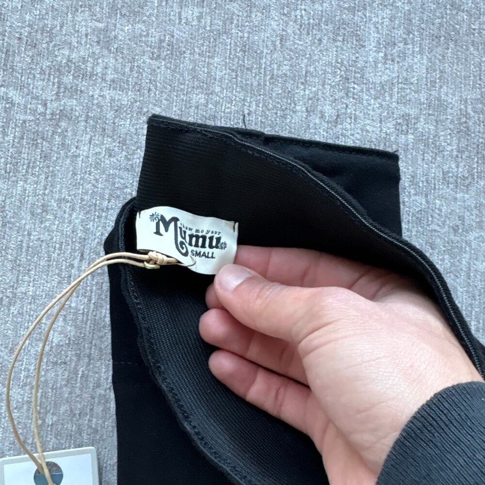 NWT Show Me Your Mumu Black Kick Flare Jeans - Picture 2 of 5